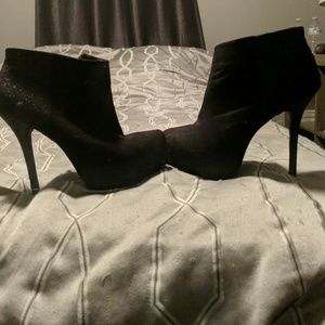 Black high heels